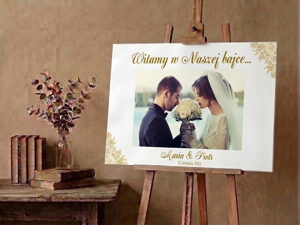 Podziękowania podziękowanie na ślub wesele dla rodziców obraz ze zdjęciem ze zdjęcia