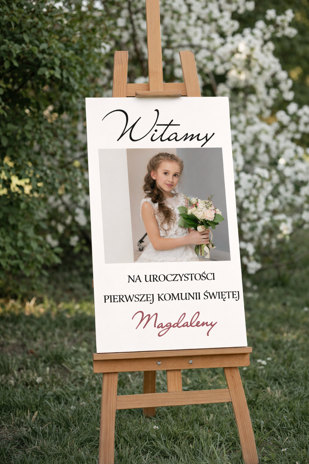 Tablica Powitalna na Komunię