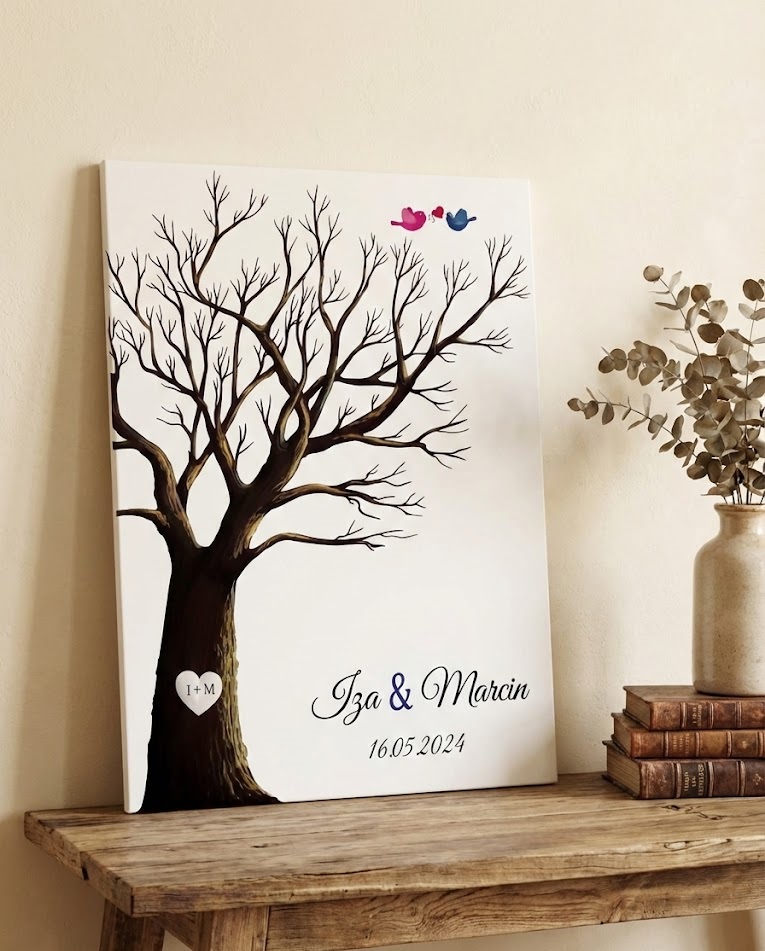 Księga Gości drzewo Personalizowany obraz