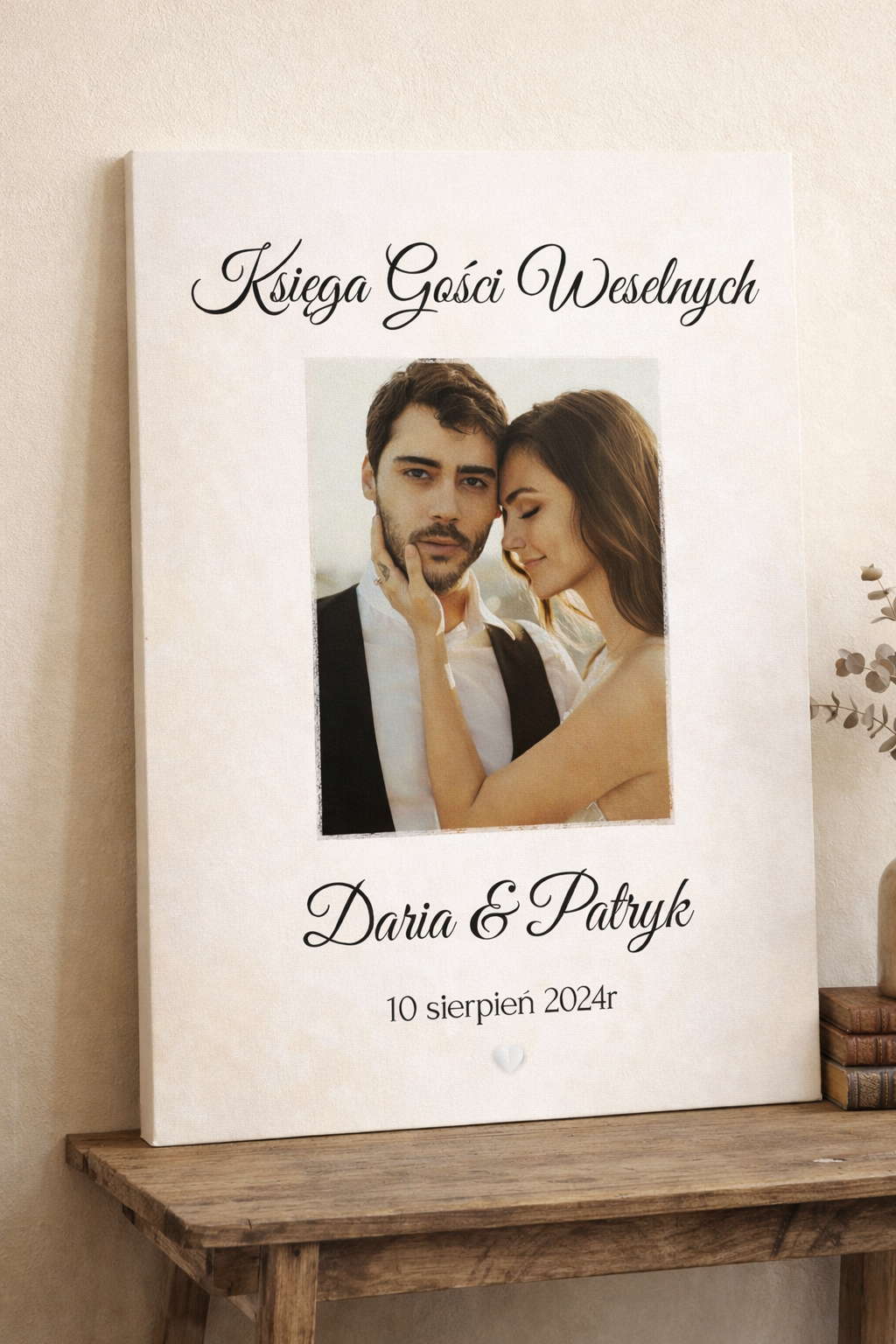 Obraz Księga Gości ze zdjęcia ze zdjęciem na podpisy odiski